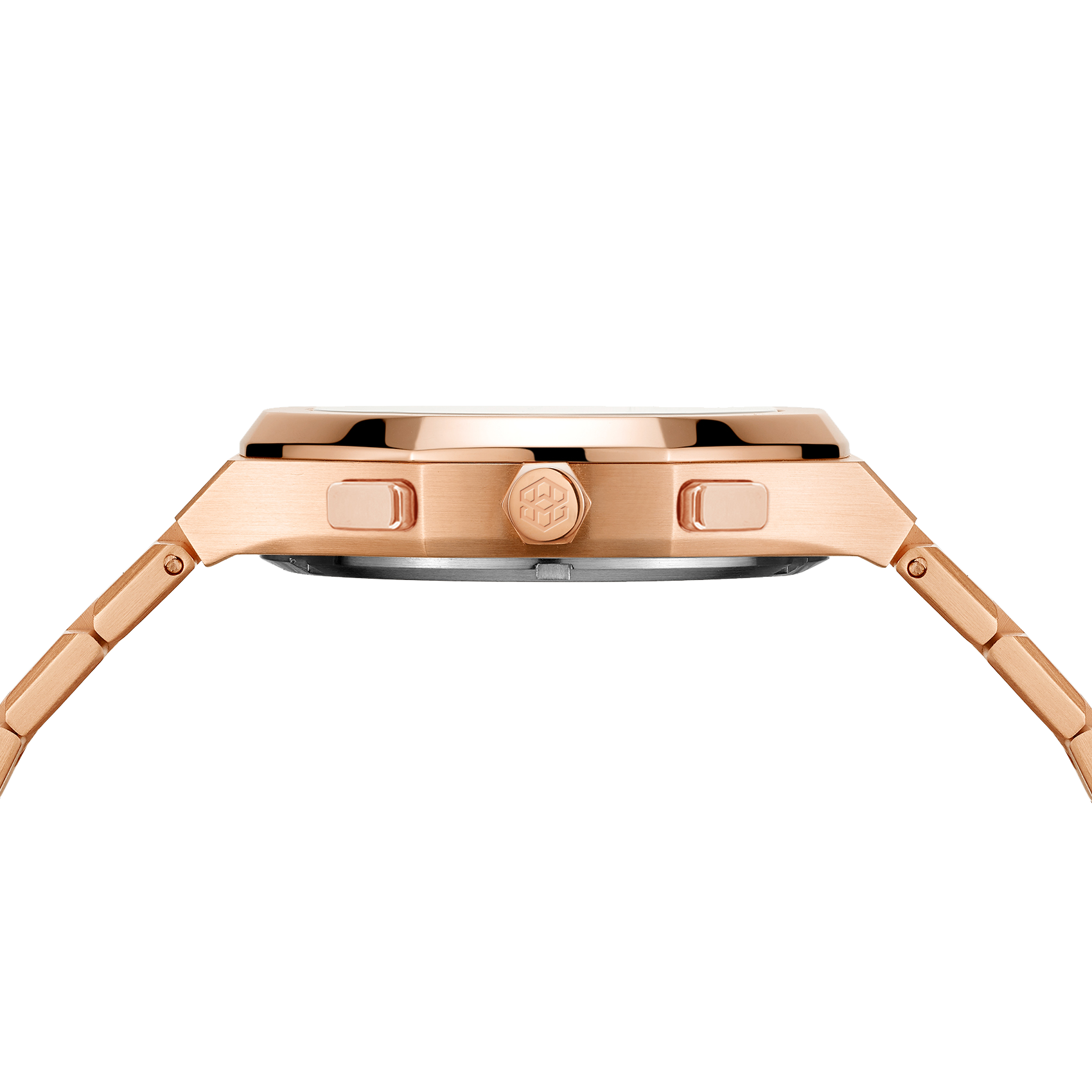 AUTOMATIC DAY-DATE - BROWN & ROSE GOLD
