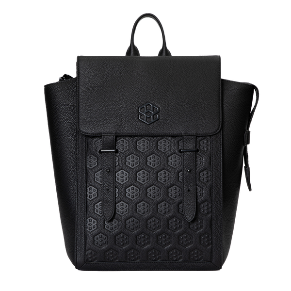 black herondon sling leather backpack børn SHADOW BACKPACK – Turbion Carrera