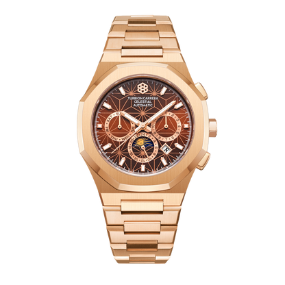 Celestial Automatic Calendar - Rose & Brown